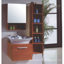 Solide Wood Floor Bathroom Cabinet (B-337)